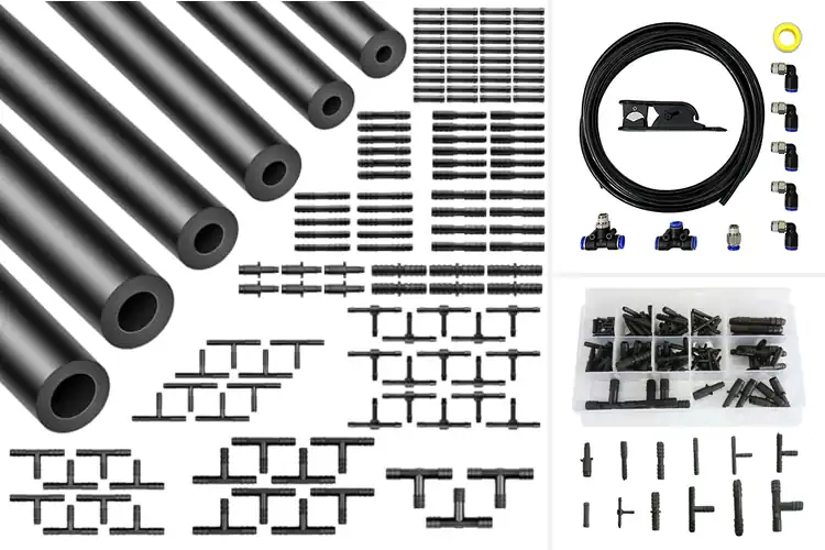 Detailed view of Best Race Vacuum Line Fittings