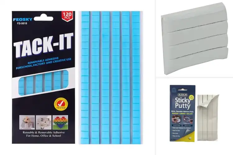 Detailed view of Best Reusable Puttys: Top 10 Damage-Free Hanging Solutions