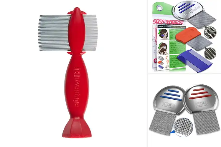 Detailed view of Best RID Lice Comb: Effective Lice & Egg Removal Solution