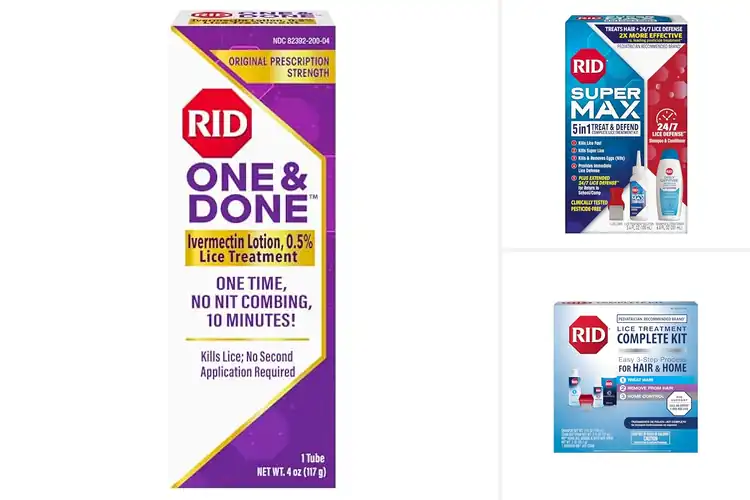 Detailed view of Best RID Lice Treatment