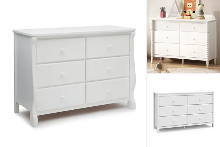 Detailed view of Best Safe Nursery Dressers