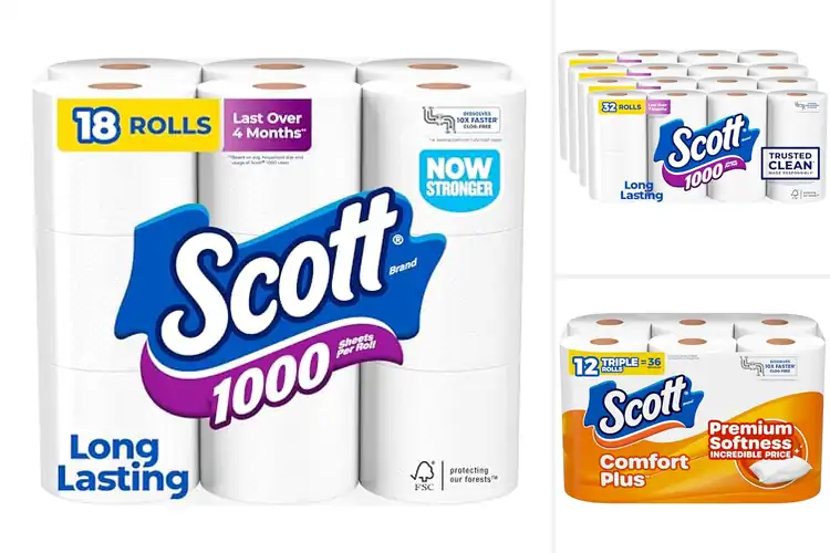 Detailed view of Best Scott Toilet Papers