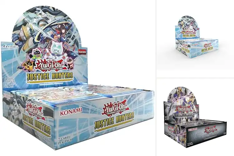 Detailed view of Best Sealed Box Collectibles Yu-Gi-Oh Justice Hunters