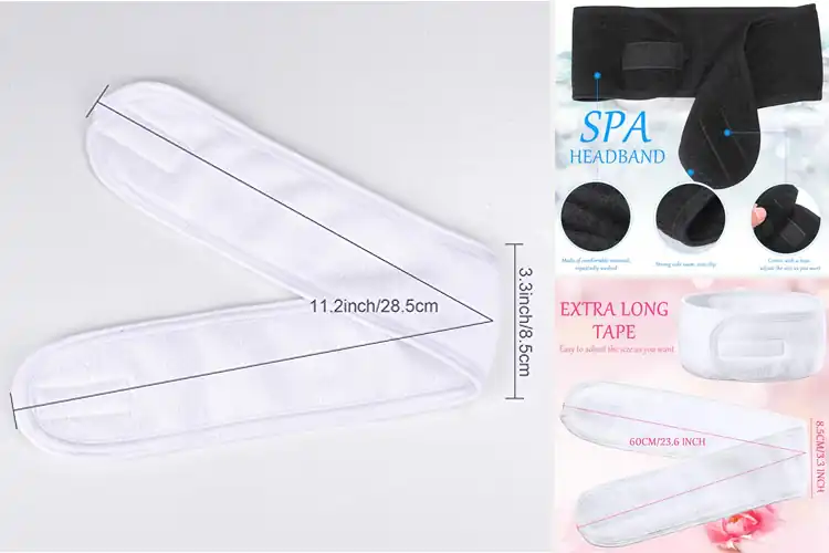 Detailed view of Best Spa Esthetician Headbands