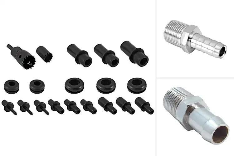Detailed view of Best Spectre Performance Fittings