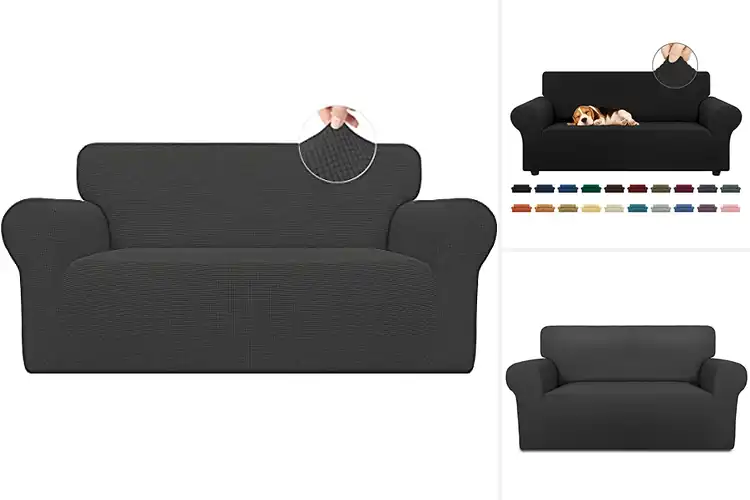 Detailed view of Best Stretch Loveseat Covers for a Fresh Look