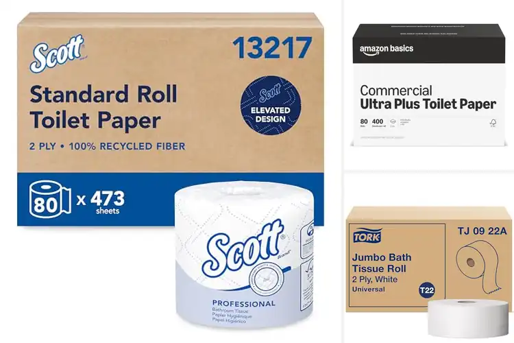 Detailed view of Best Toilet Paper Rolls For Businesses