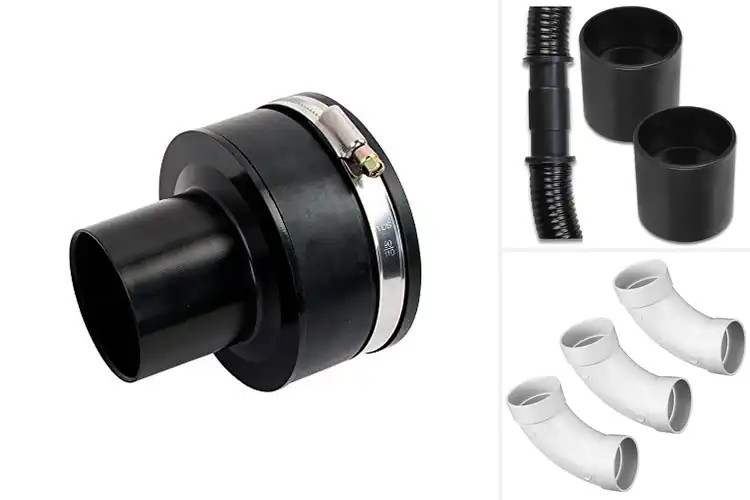 Detailed view of Best Two-Piece Vacuum Fittings