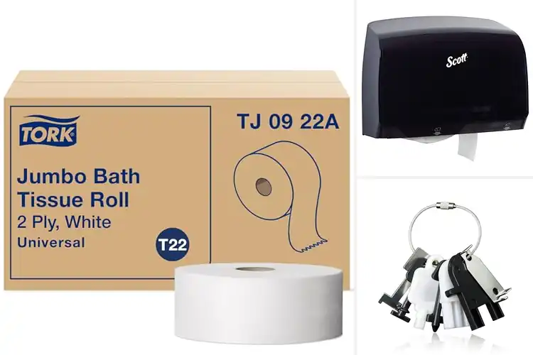 Detailed view of Best Universal JRT Dispenser Compatible Toilet Paper