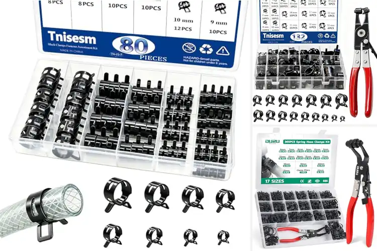 Detailed view of Best Vacuum Hose Clamps