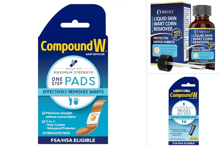 Detailed view of Best Wart Removal Products
