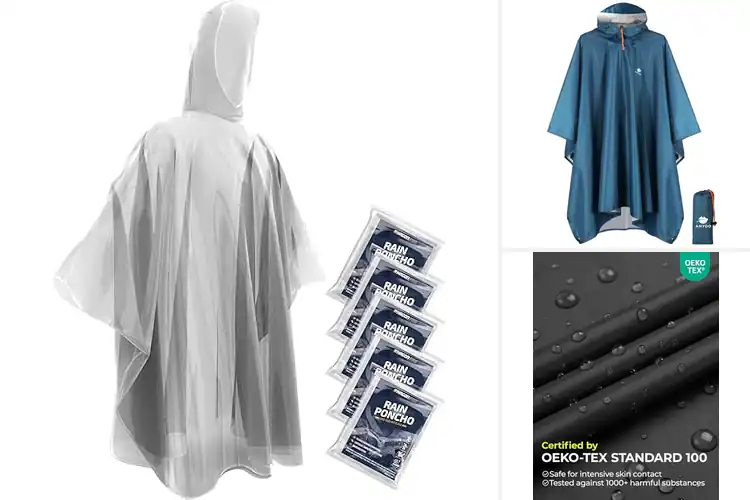 Detailed view of Best Waterproof Rain Ponchos for Ultimate Dry Comfort