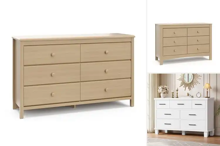 Detailed view of Best Wooden Nursery Dressers
