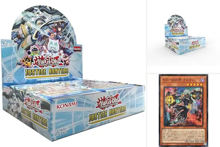 Detailed view of Best Yu-Gi-Oh! Justice Hunters Box